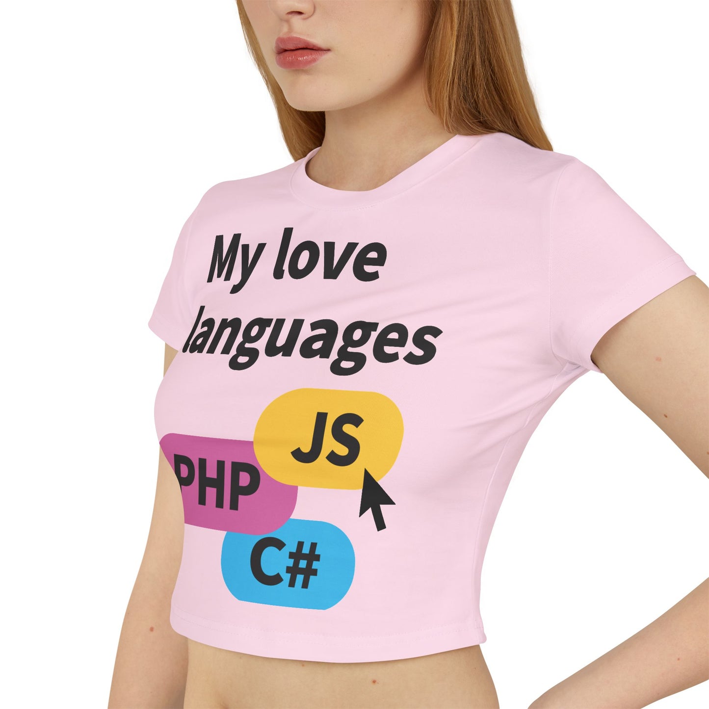 Crop Top - My Love Languages For the Tech Girlies