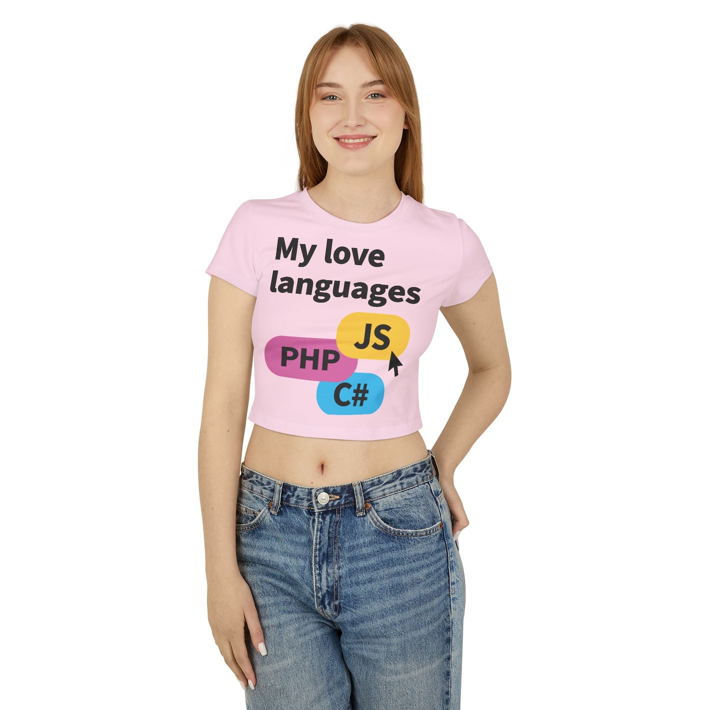 Crop Top - My Love Languages For the Tech Girlies