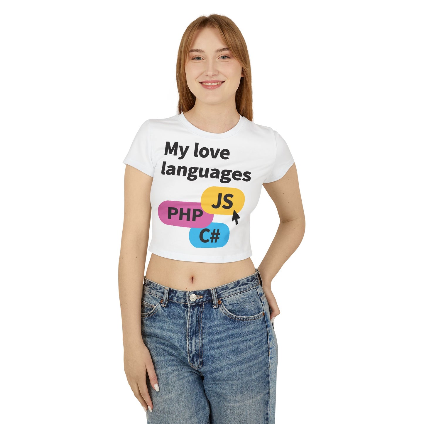 Crop Top - My Love Languages For the Tech Girlies