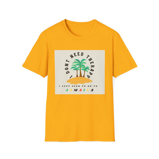 Escape to Jamaica" Unisex Soft-Style T-Shirt