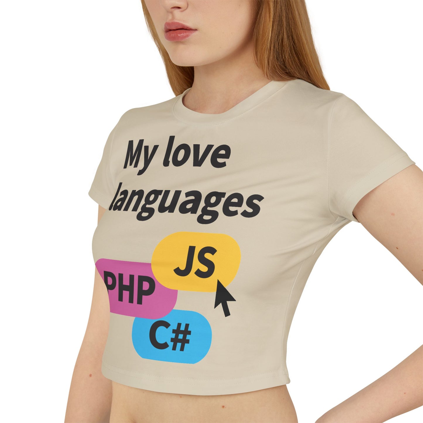 Crop Top - My Love Languages For the Tech Girlies