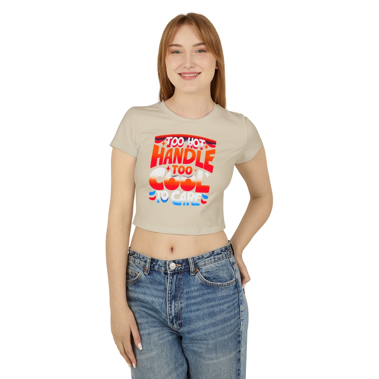 Too Hot to Handle, Too Cool to Care Crop Top