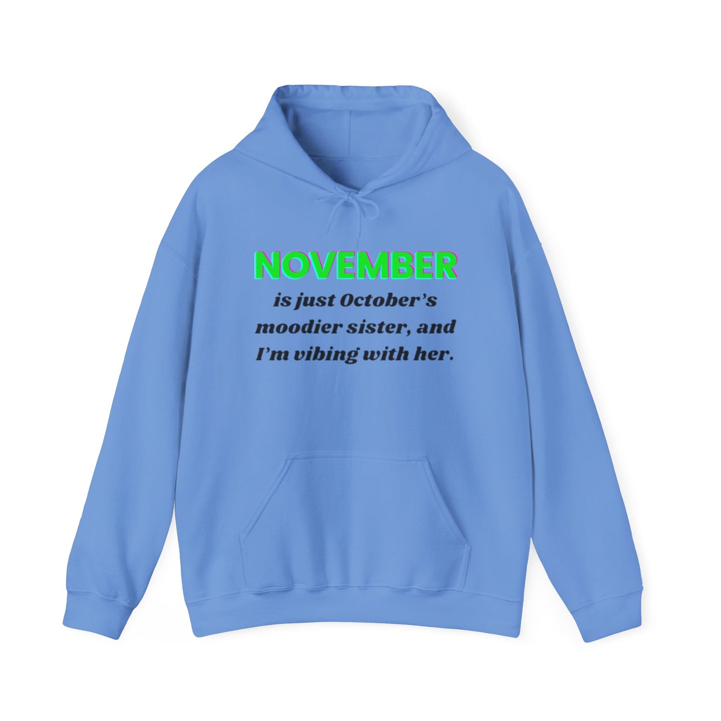 Hoodie - Moody November Vibes Unisex Heavy Blend™ Hooded Sweatshirt