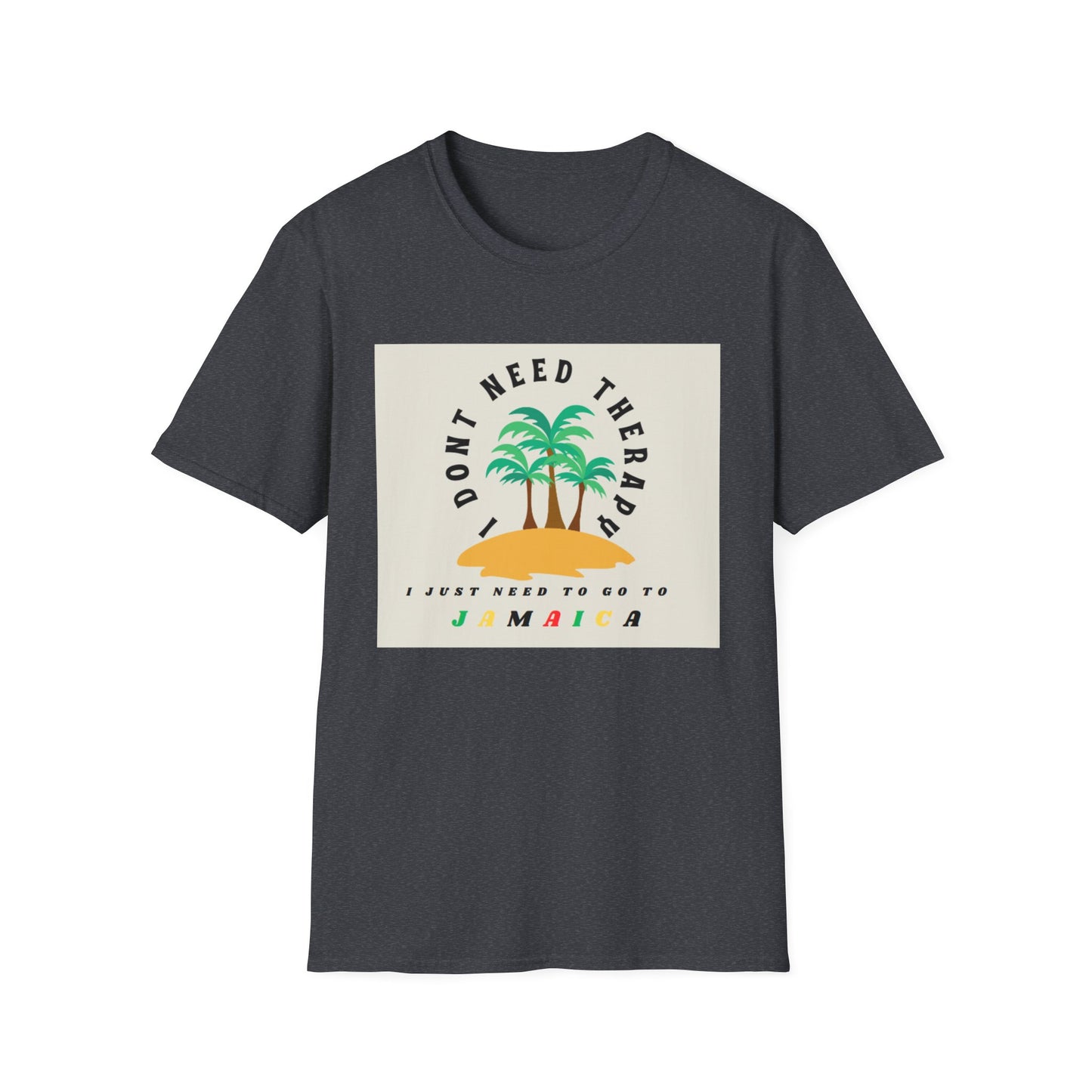 Escape to Jamaica" Unisex Soft-Style T-Shirt