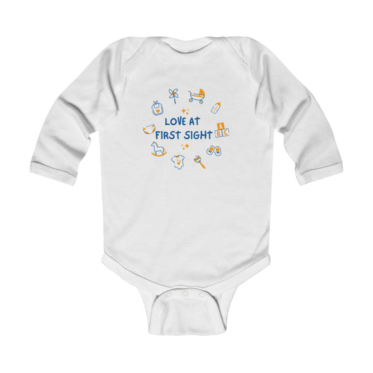 Love at first sight Infant Long Sleeve Bodysuit