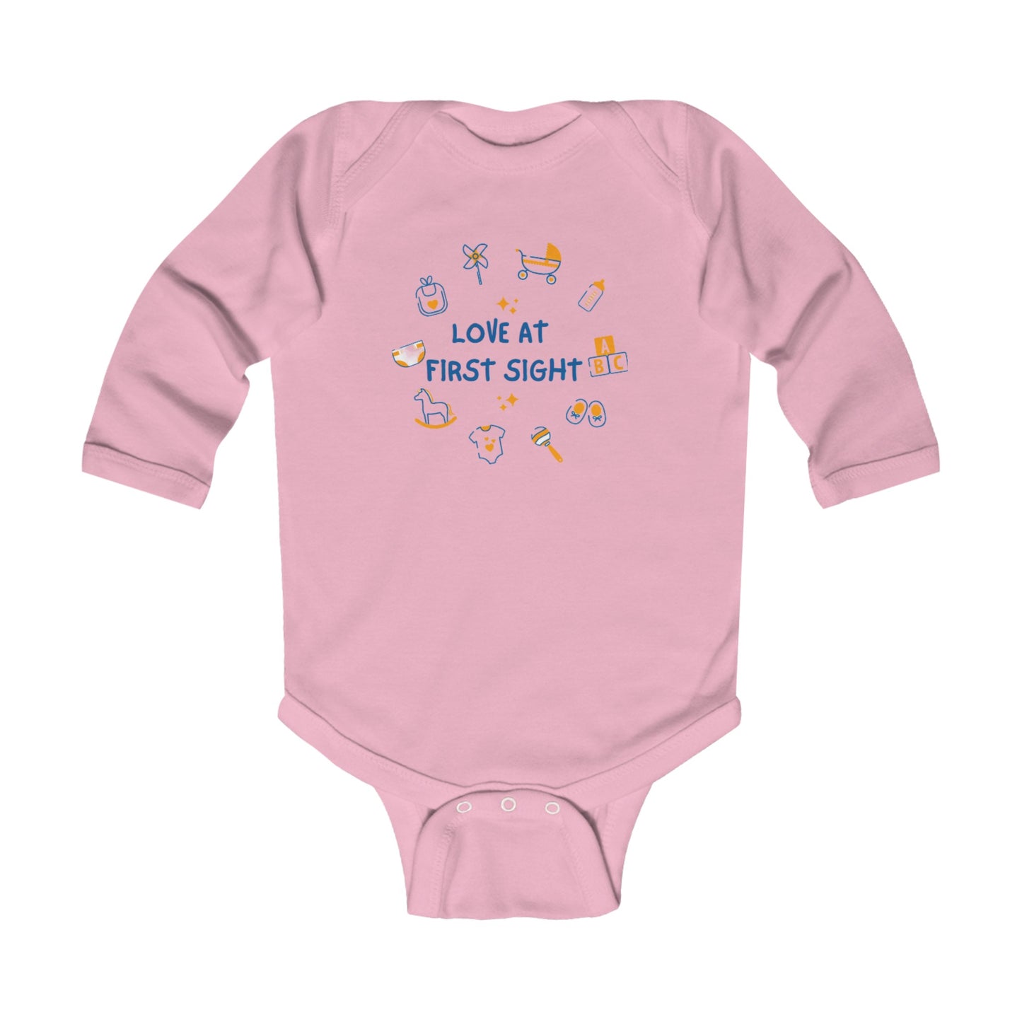 Love at first sight Infant Long Sleeve Bodysuit