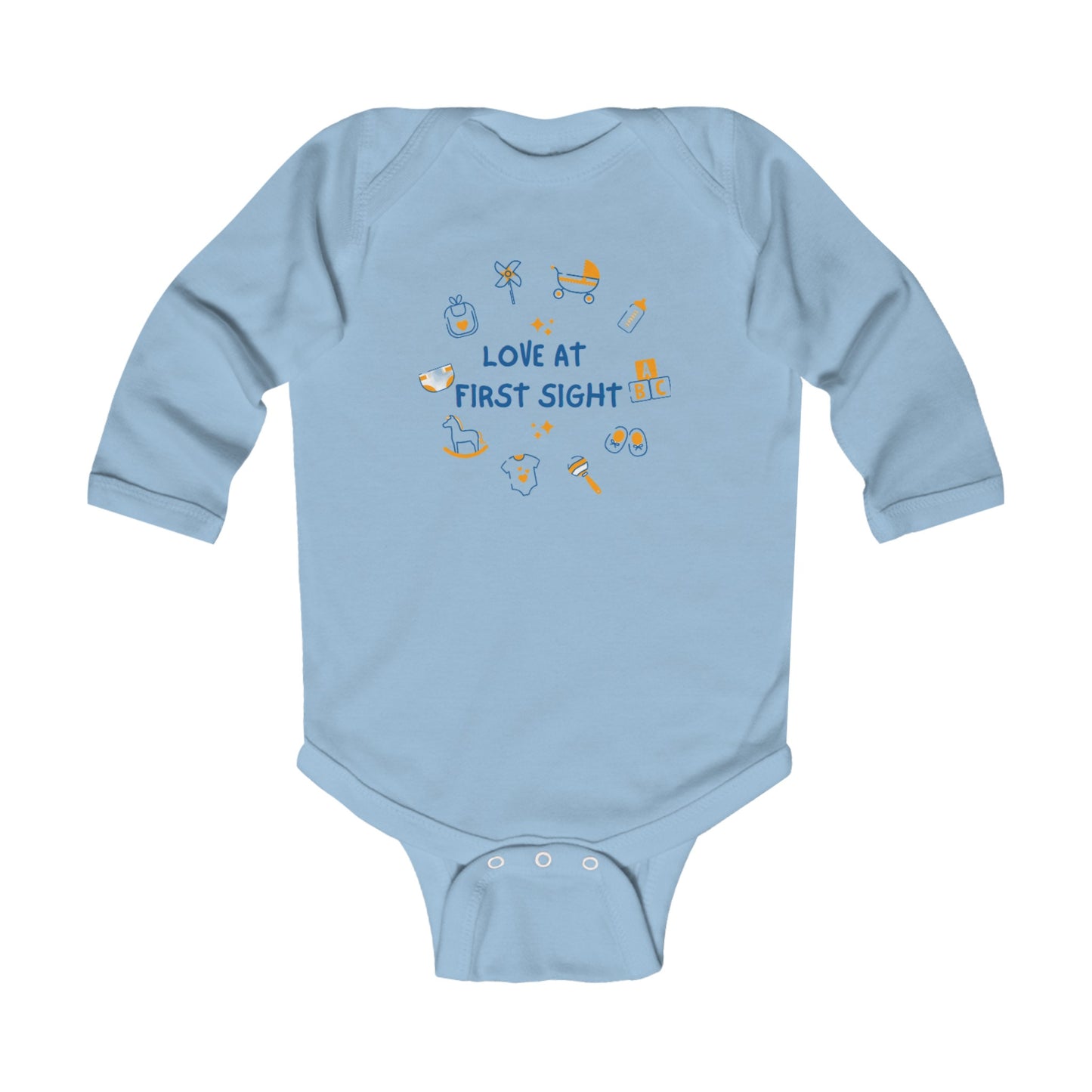 Love at first sight Infant Long Sleeve Bodysuit