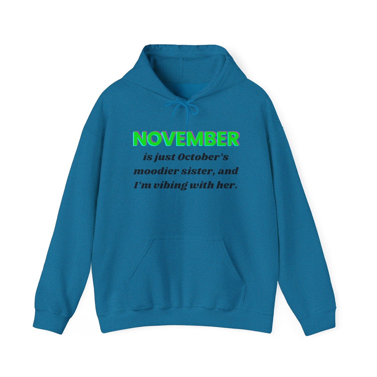 Hoodie - Moody November Vibes Unisex Heavy Blend™ Hooded Sweatshirt