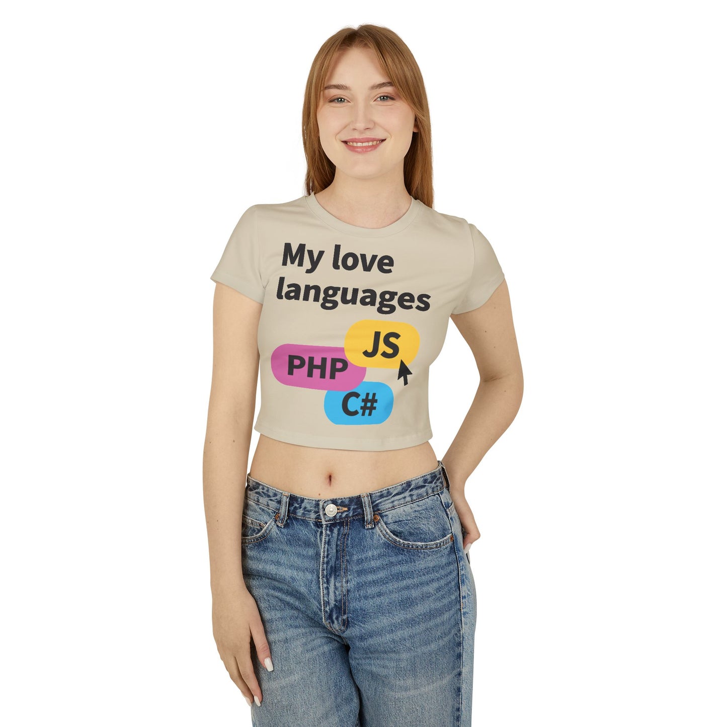 Crop Top - My Love Languages For the Tech Girlies