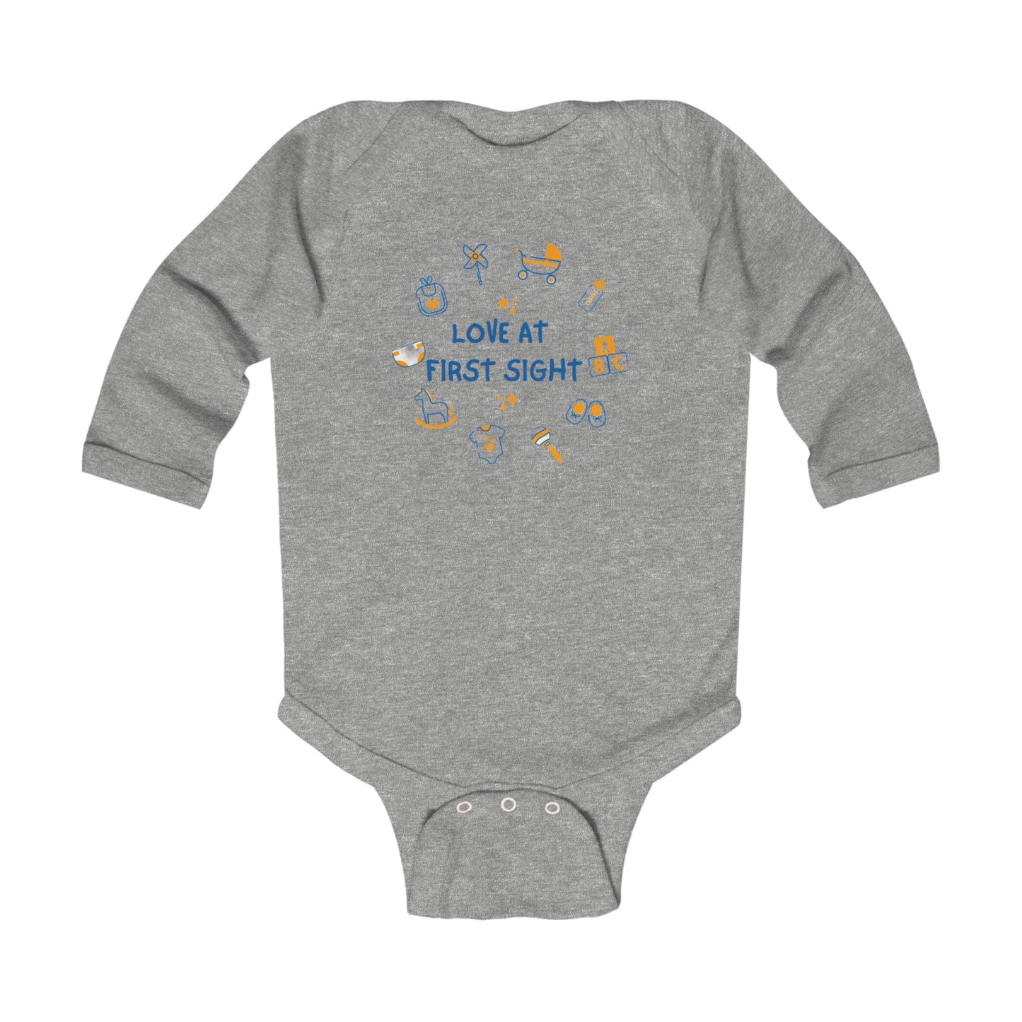 Love at first sight Infant Long Sleeve Bodysuit